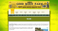 Desktop Screenshot of goodmoonfarm.com